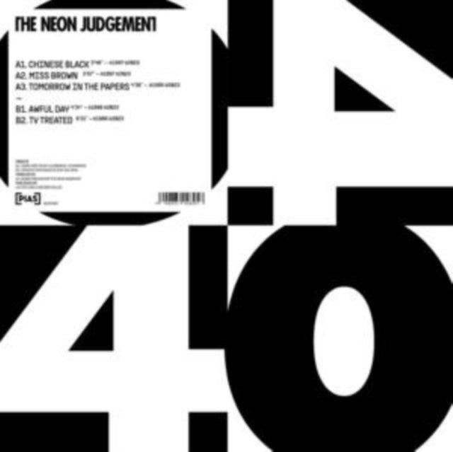 Neon Judgement - Pias 44 - 12 Inch Vinyl Record