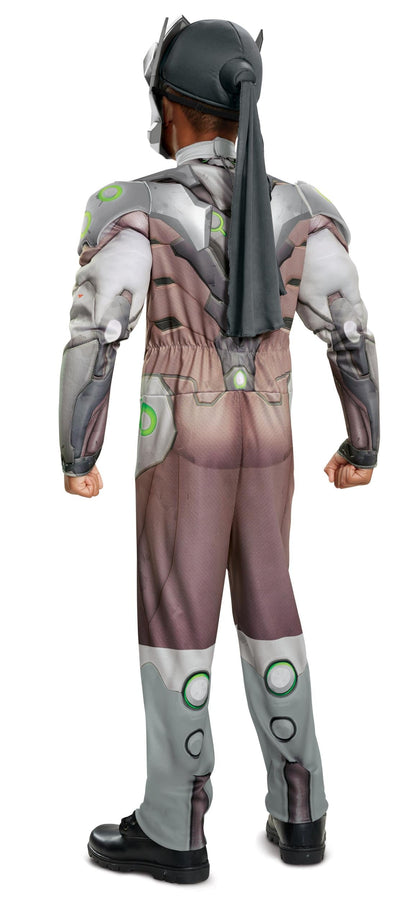 Genji Overwatch Ninja Muscle Child Costume X-Large 14-16