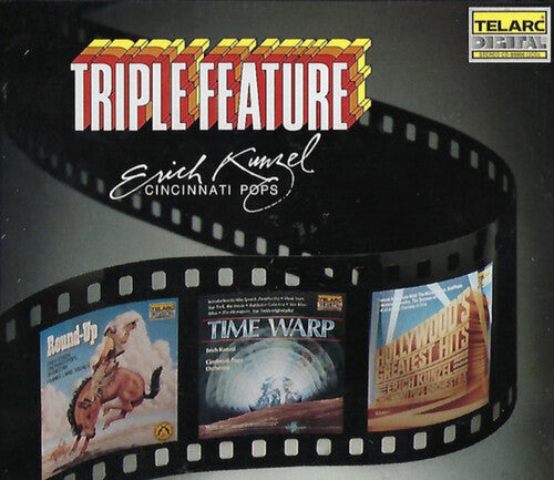 Kunzel,erich / Cincinnati Pops - Triple Feature: Round Up / Time Warp / Hollywood - Music CD