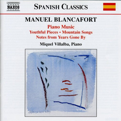 the album cover for Miquel Villalba - Complete Piano Music 1