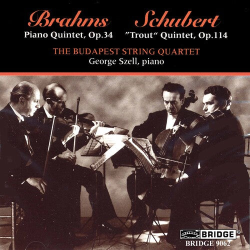 Brahms / Schubert / Szell / Budapest String - Piano Quintets - Music CD