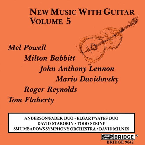 Lennon / Powell / Starobin / Smu Meadows Symphony - New Music With Guitar 5 - Music CD