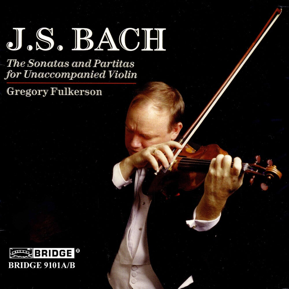 the album cover for Gregory Fulkerson - Sonatas & Partitas