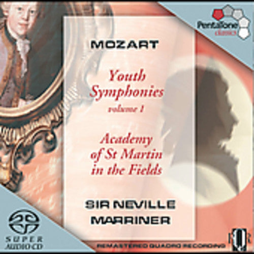 the album cover for W.A. Mozart - Youth Symphonies / Symphony in G