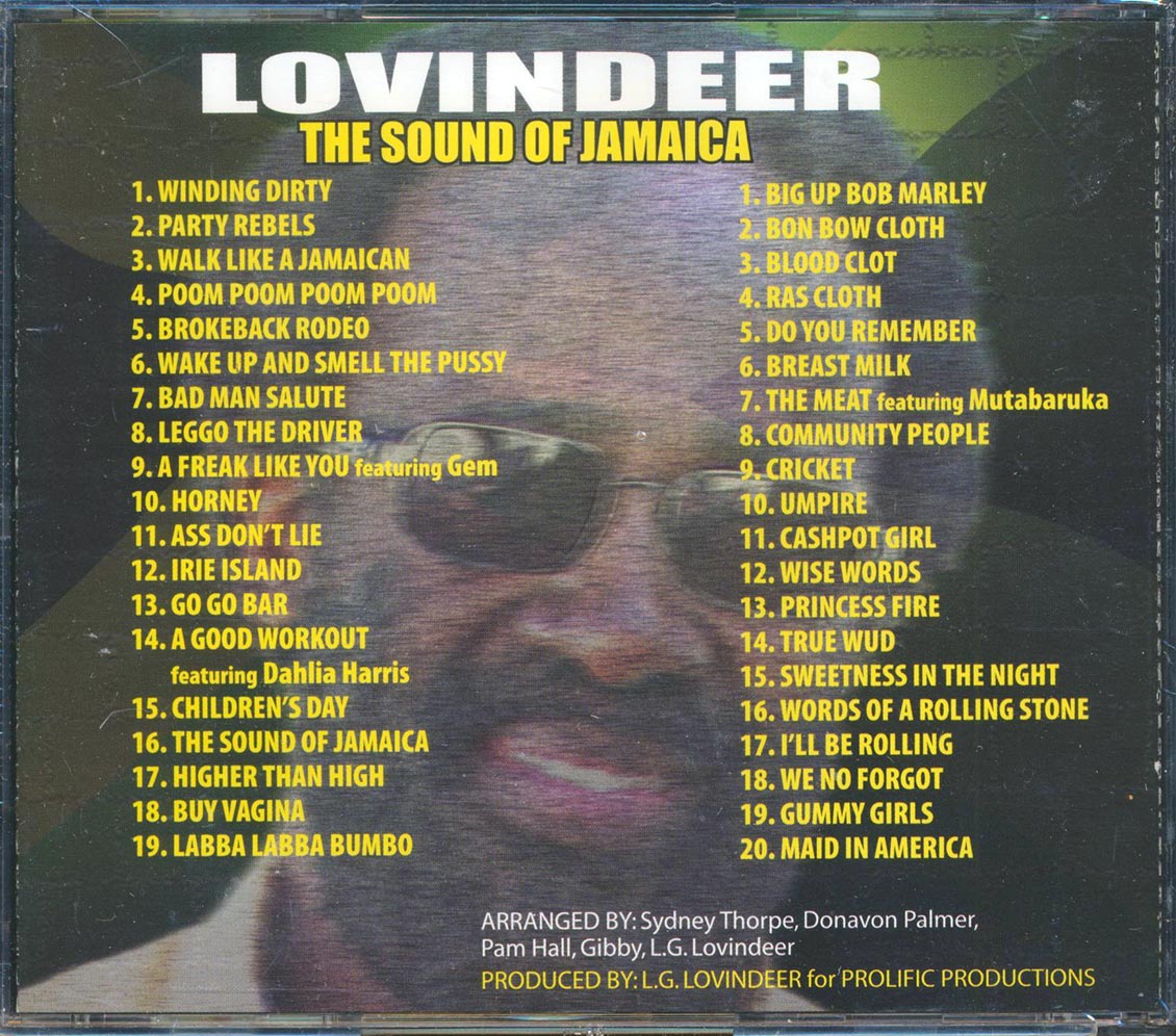 Lovindeer - The Sound Of Jamaica (39 tracks) (2xCD) Music CD
