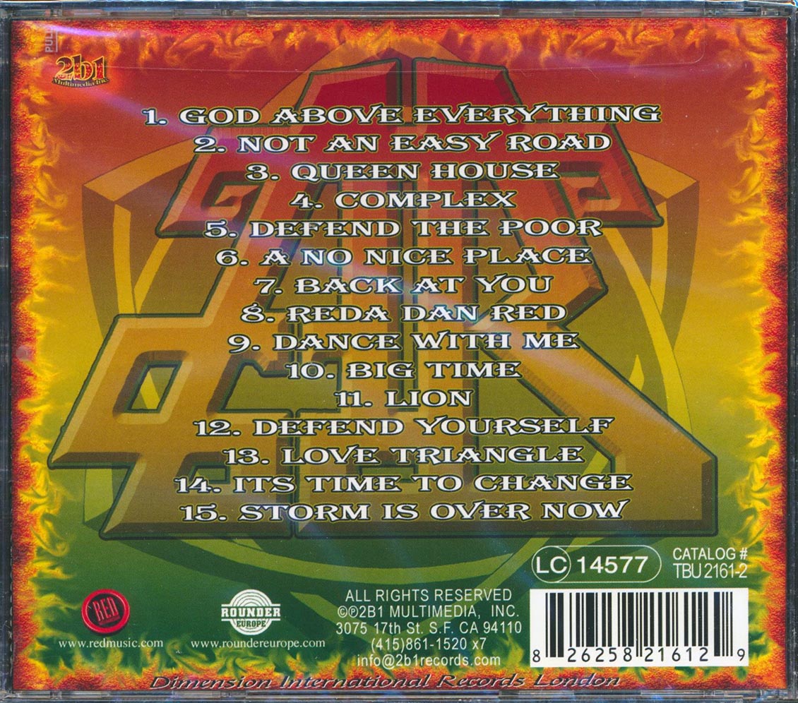 Anthony B - Judgement Time Music CD