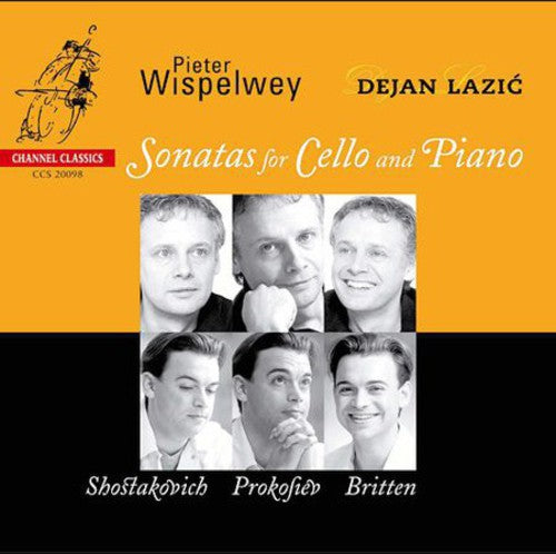 the album cover for Wispelwey/Lazic - Cello Sonatas