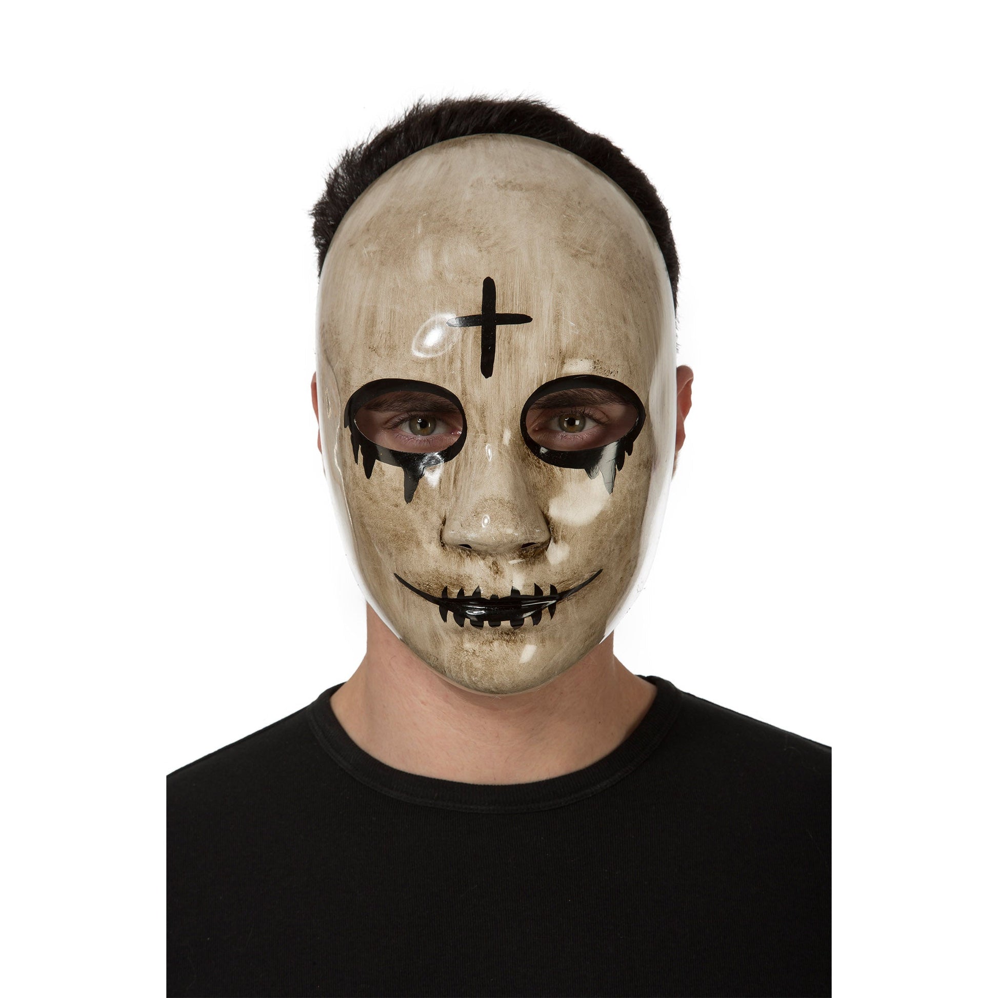 The Purge Cross Doll Horror Costume Mask