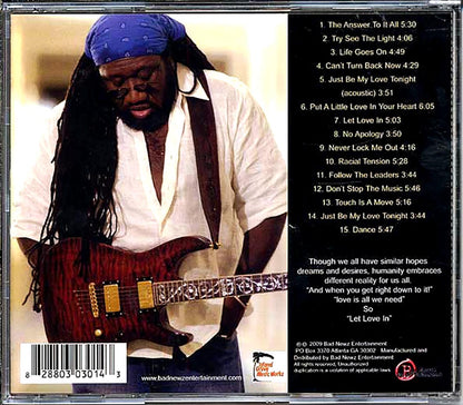 Errol Moore - Let Love In Music CD