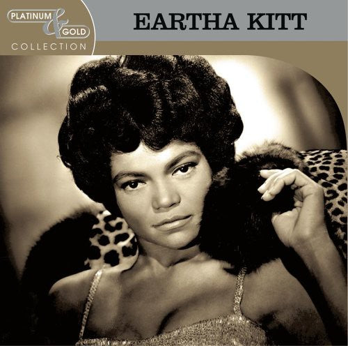 the album cover for Eartha Kitt - Platinum & Gold Collection [Remastered]