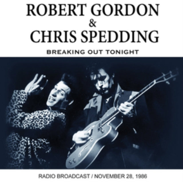 Chris Robert / Spedding Gordon - Breaking Out Tonight Music CD