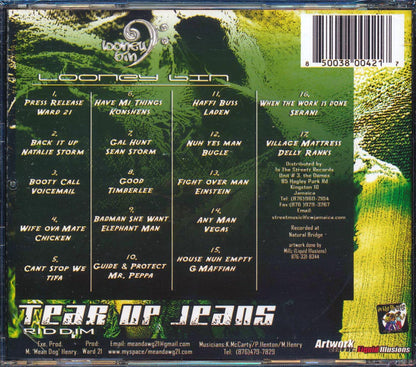 Elephant Man, Ward 21, Konshens, Etc. - Tear Up Jeans Music CD