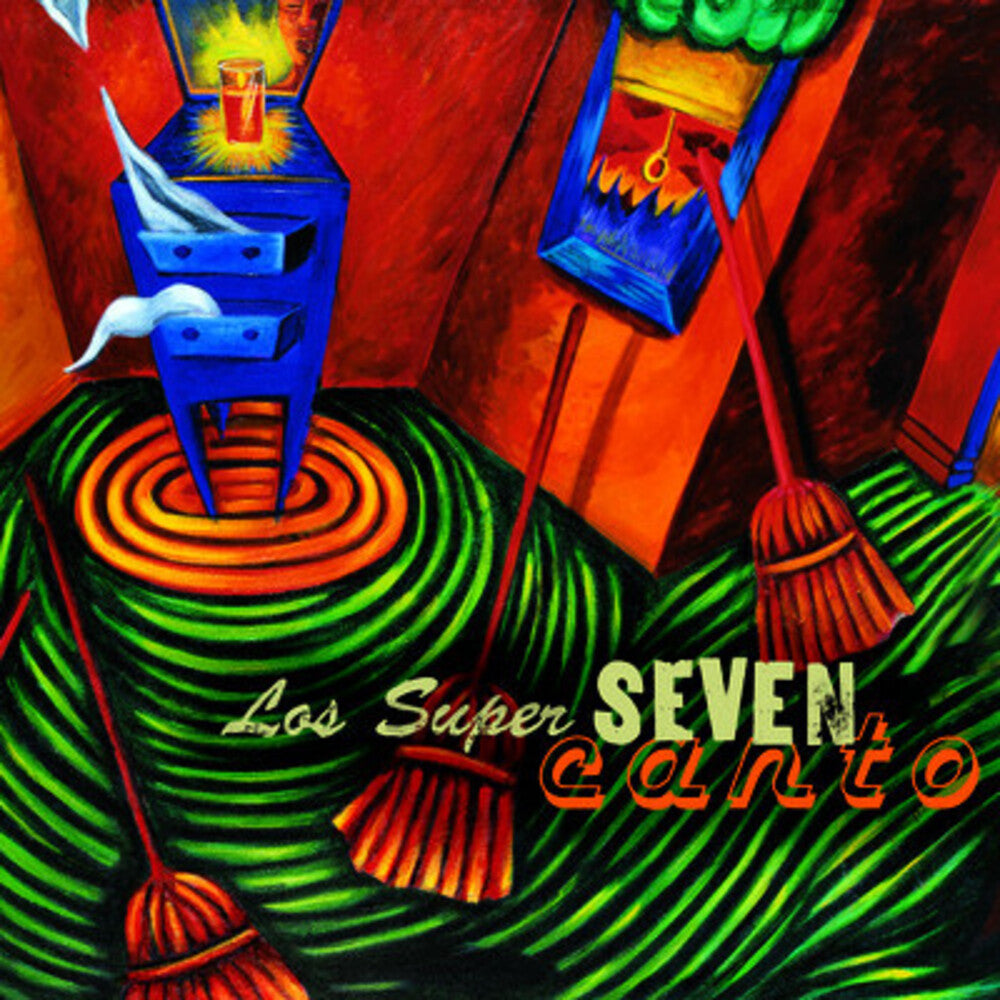 the album cover for Los Super Seven - Canto