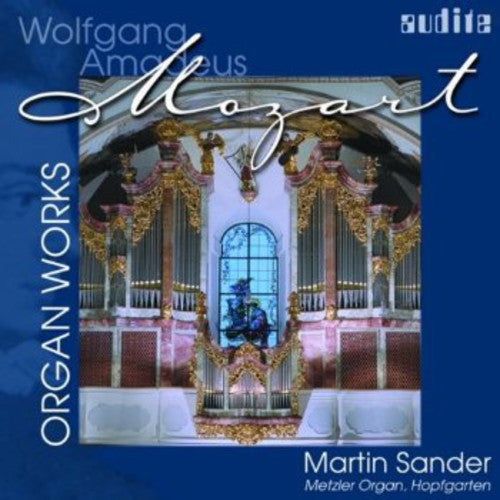 the album cover for W.A. Mozart - Organ Works