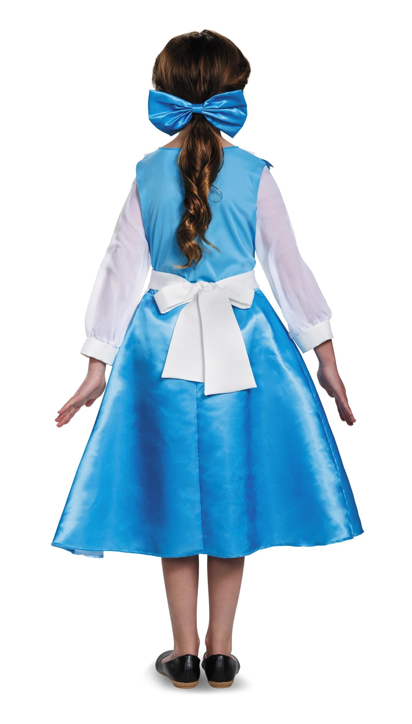 Disney Bell Blue Dress Beauty and the Beast Child Costume Size Large 10-12