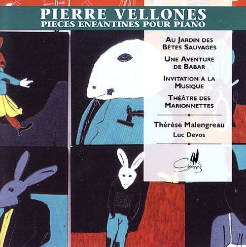 Vellones / Malengreau / Devos - Works For Piano 4 Hands - Music CD