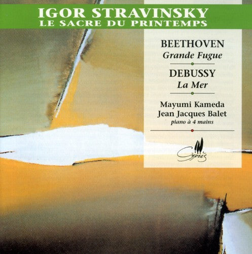 Stravinsky / Beethoven / Debussy / Kameda / Balet - Works For Piano 4 Hands - Music CD
