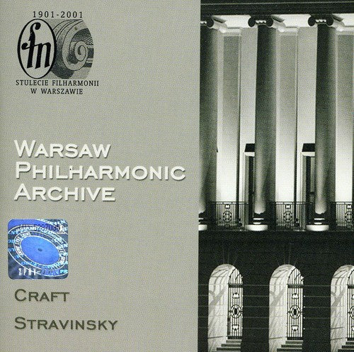 the album cover for Stravinsky / Warsaw Phil / Craft - Variations / Symphony Of Psalms / L'oisau De Feu
