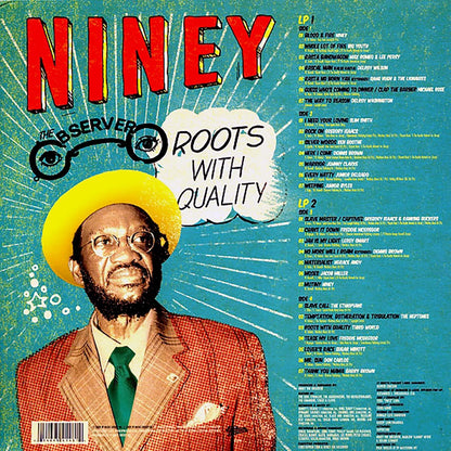 Jacob Miller, Horace Andy, Barry Brown, Don Carlos, Etc. - Niney The Observer Roots With Quality: Reggae Anthology (2xLP) Vinyl Record
