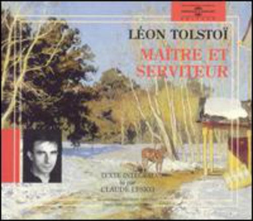 the album cover for CLAUDE LESKO - The L‚on Tolsto‹: MaŒtre Et Serviteur [Audio Book] *