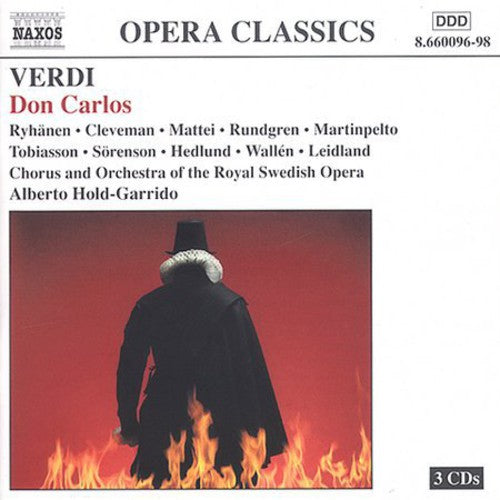 the album cover for Alberto Hold-Garrido - Don Carlos