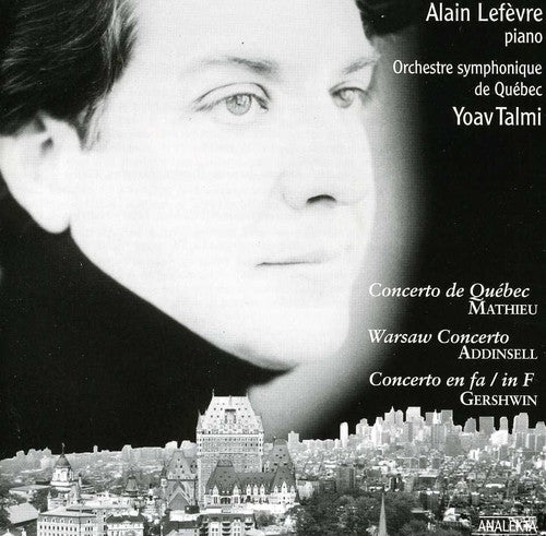 Mathieu / Addinsel / Gershwin / Lefevre - Piano Concertos - Music CD