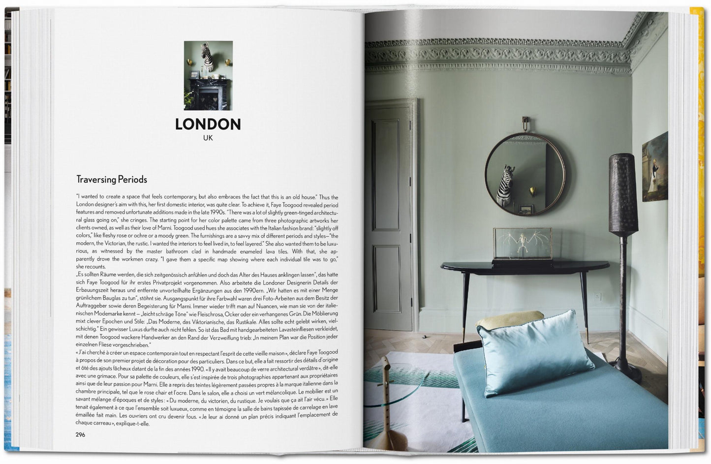 100 Interiors Around the World (German, French, English) Book