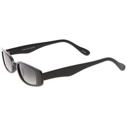 Retro 1990's Thin Rectangle Fashion Sunglasses C547