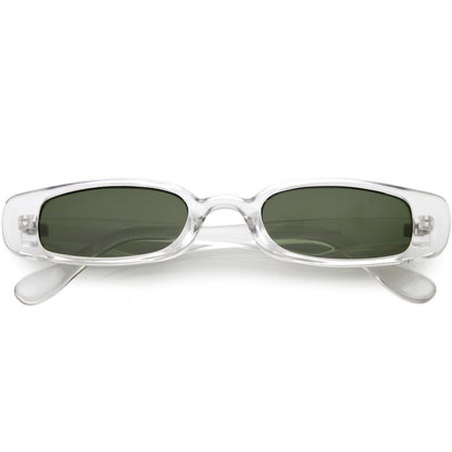 Retro 1990's Thin Rectangle Fashion Sunglasses C547
