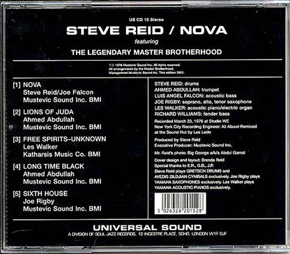 Steve Reid - Nova Music CD
