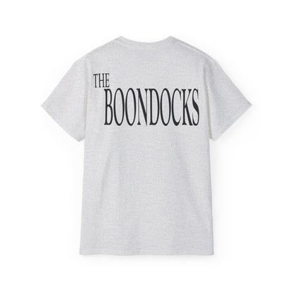 The Boondocks - Huey Packing Heat Black And White Eco Mens T Shirt