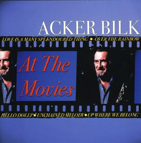the album cover for Acker Bilk - At the Movies
