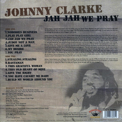 Johnny Clarke - Jah Jah We Pray (180g) Vinyl Record