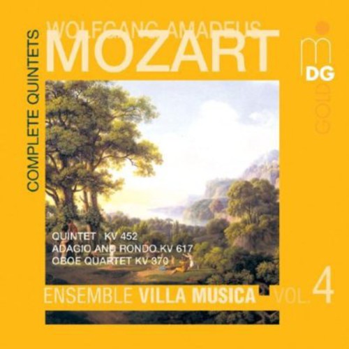 Mozart / Ensemble Villa Musica - Quintets 4 / Quartet / Adagio & Rondo - Music CD