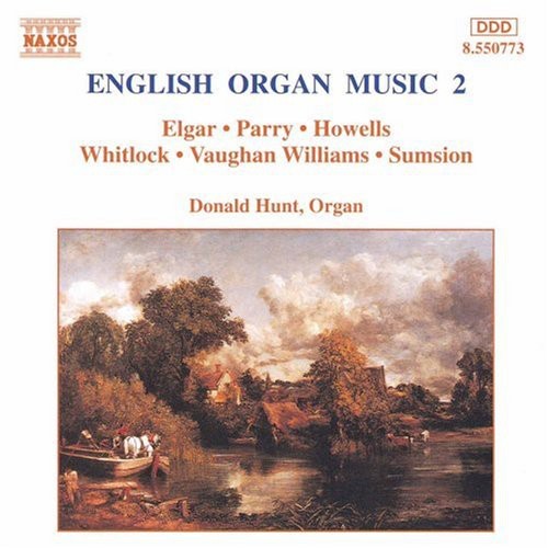 the album cover for English Organ Music - English Organ Music 2