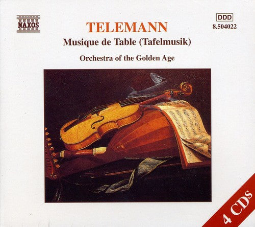 Telemann / Orchestra Of The Golden Age - Musique De Table - Music CD
