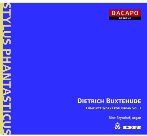the album cover for D. BUXTEHUDE - Organ Works 1