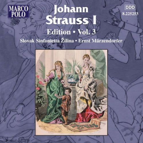 Strauss,j. I / Marzendorfer / Slovak Sinfonietta - Johann Strauss I Edition 3 - Music CD