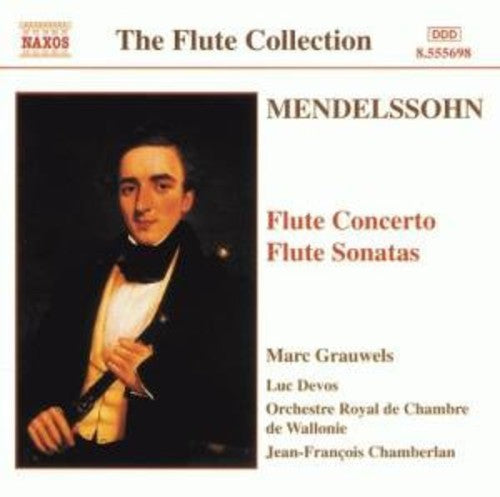 the album cover for Marc Grauwels - Flute Concerto/Flute Sonatas