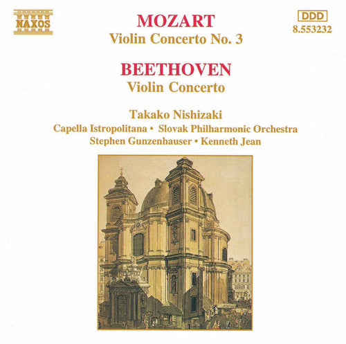 Mozart / Beethoven / Nishizaki / Gunzenhauser - Violin Concerto 3 / Violin Concerto - Music CD