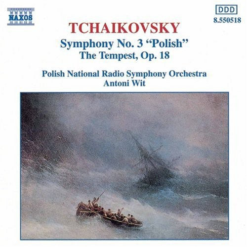 the album cover for Antoni Wit - Symphony 3 / Tempest