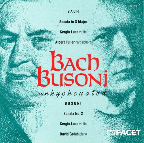 Bach / Luca / Fuller - Violin Sonata 6 - Music CD