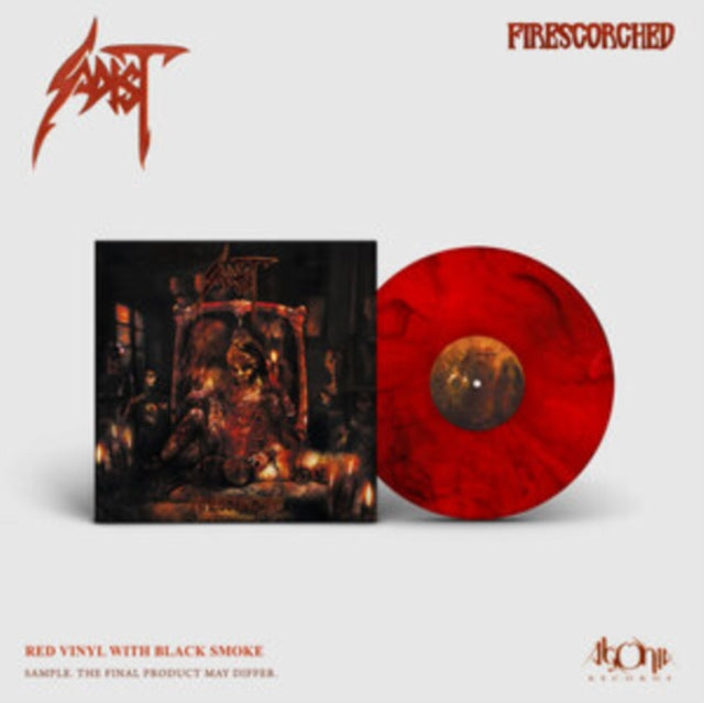 Sadist - Firescorched (Red Smoked LP Vinyl) Vinyl Record