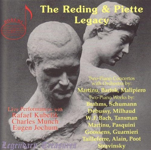 Reding / Piette / Kubelik / Munch / Jochum - Reding & Piette Legacy - Music CD