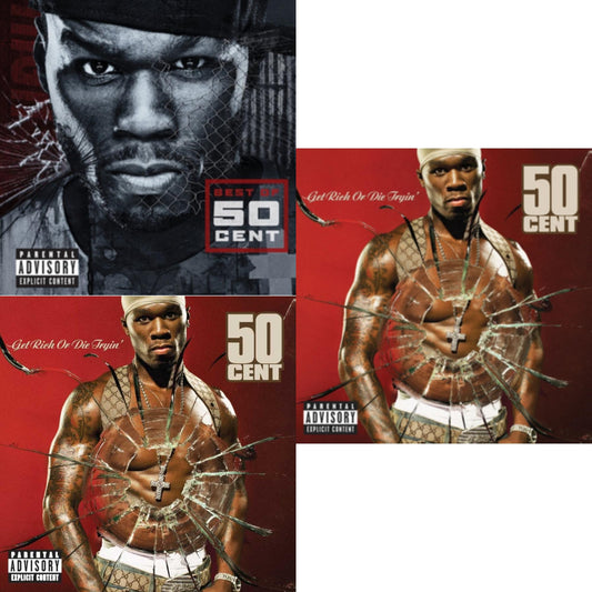 50 Cent - Best Of & Get Rich Or Die Tryin & Get Rich Or Die Tryin' (Limited Edition) - CD Bundle