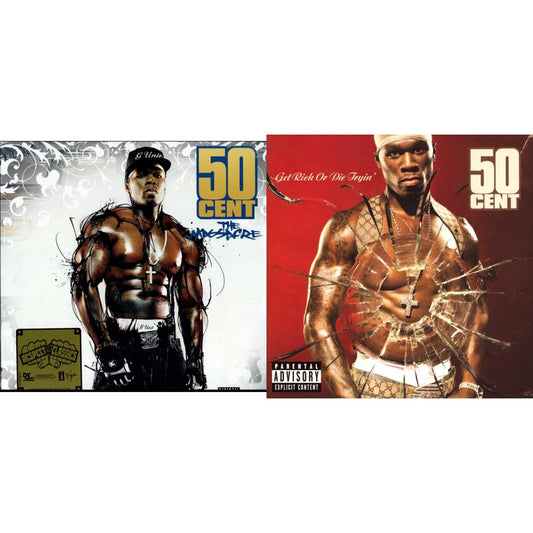 50 Cent - Massacre (2LP) & Get Rich Or Die Tryin