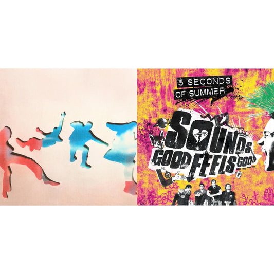 5 Seconds Of Summer - 5Sos5 (X) (White LP Vinyl) & Sounds Good Feels Good