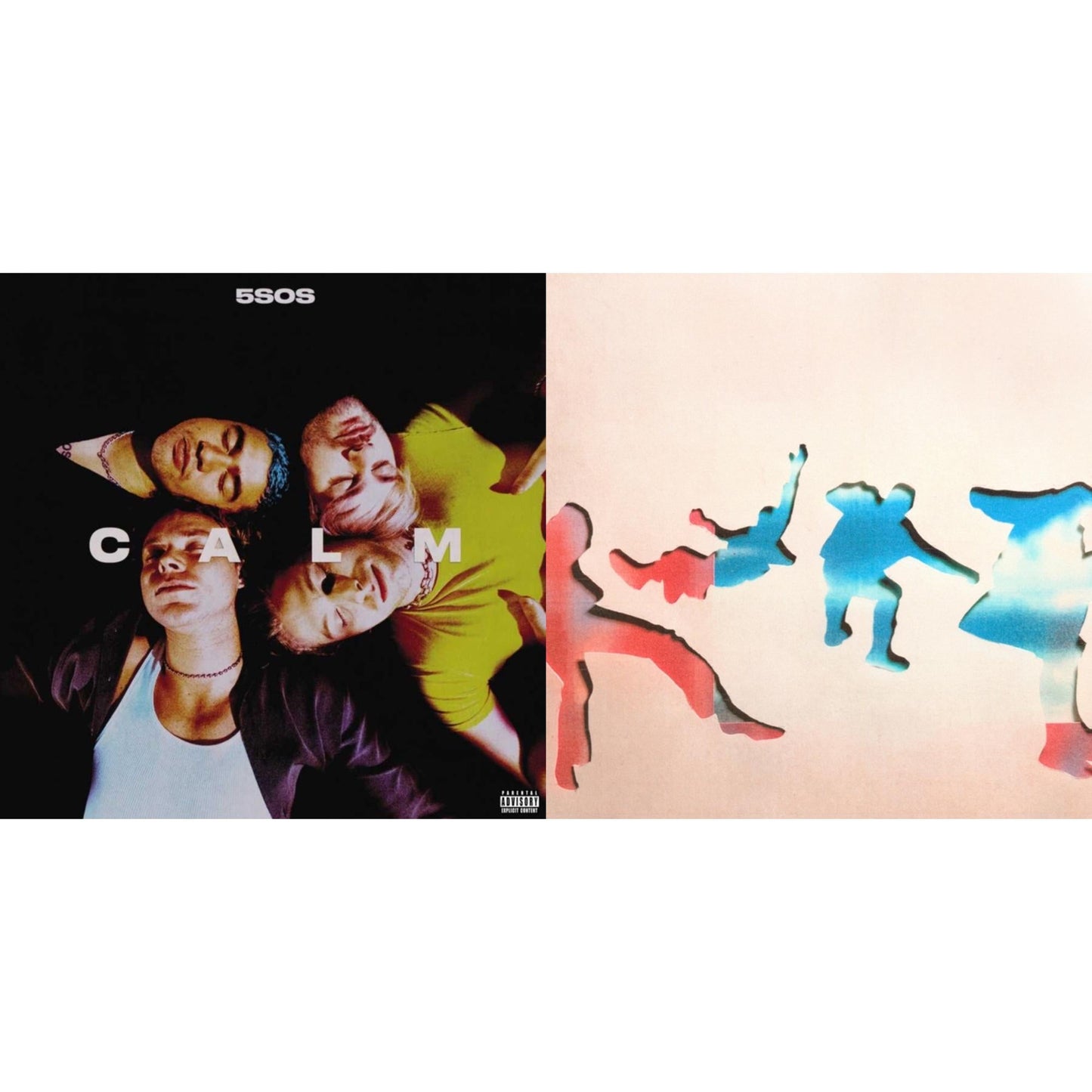 5 Seconds Of Summer - Calm (X) & 5Sos5 (Bone LP Vinyl) (I)
