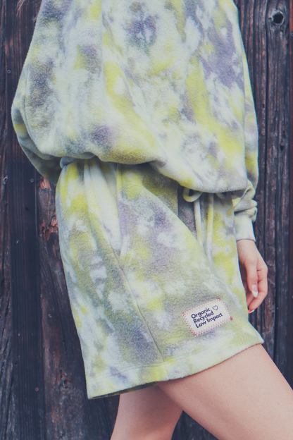 Gratitude Shorts Tie-Dye