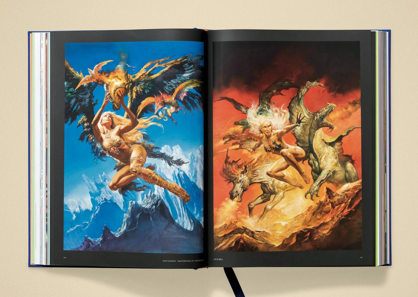 Masterpieces of Fantasy Art (German, French, English) Book